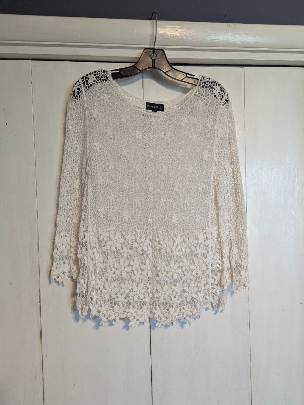 My Michelle, White Lace Top